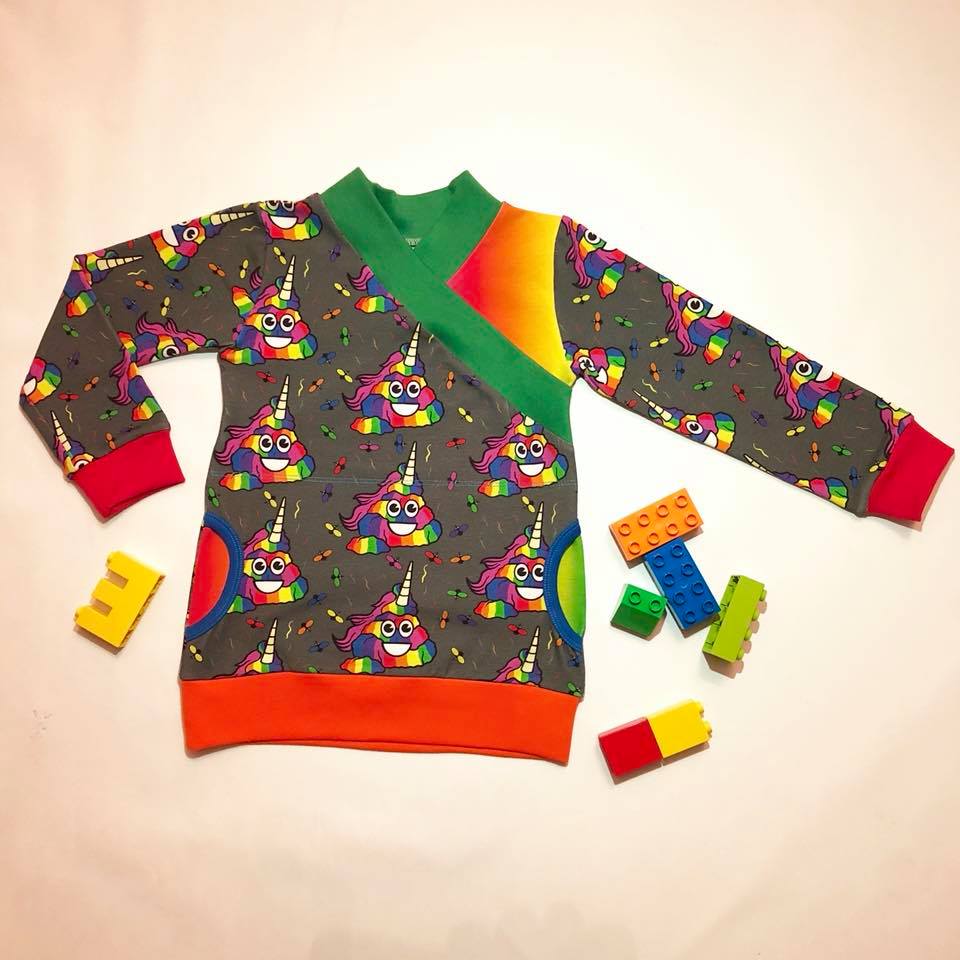 Rockin Romper Strl 44-164 PDF-mönster