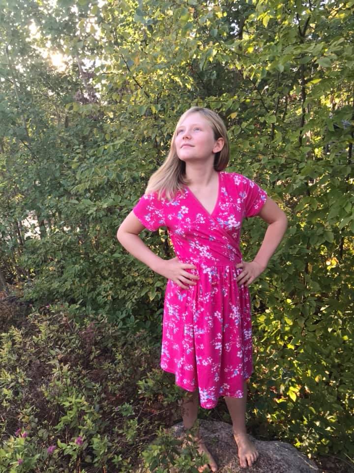Sweet P Granpa Dress Strl 34-56 PDF-mönster