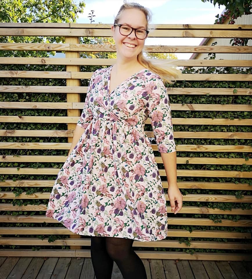 Sweet P Granpa Dress Strl 34-56 PDF-mönster
