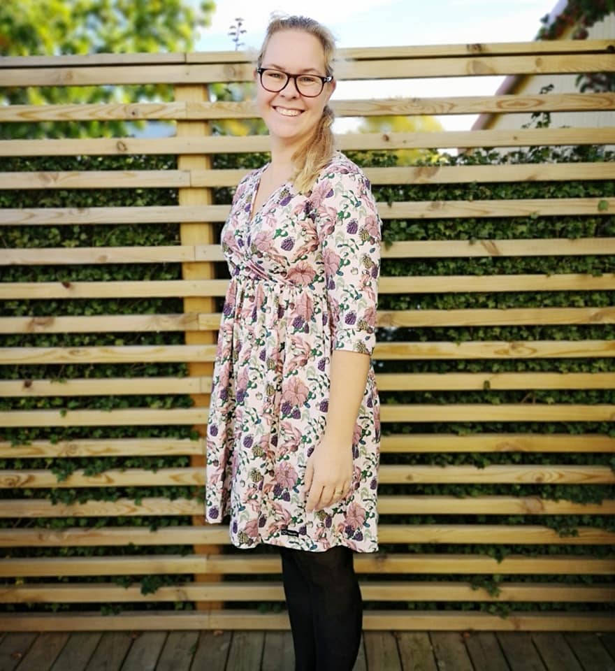 Sweet P Granpa Dress Strl 34-56 PDF-mönster