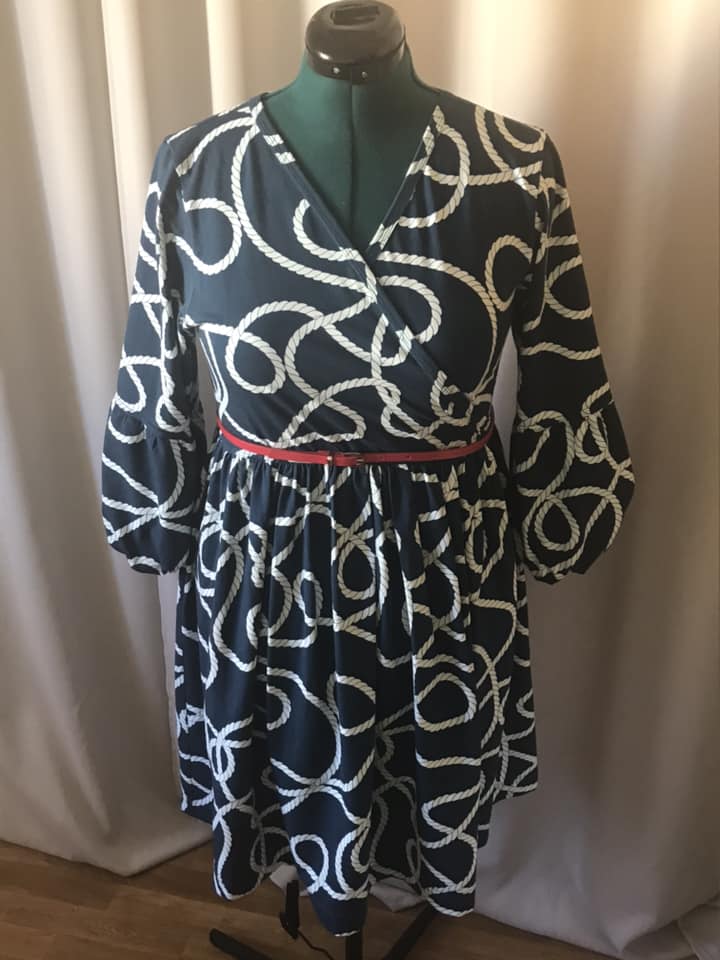 Sweet P Granpa Dress Strl 34-56 PDF-mönster