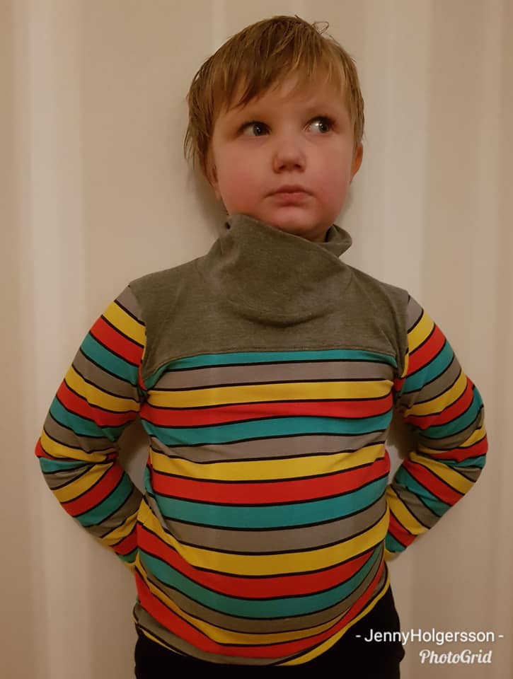 Comfy Collars Strl 62-170 PDF-mönster