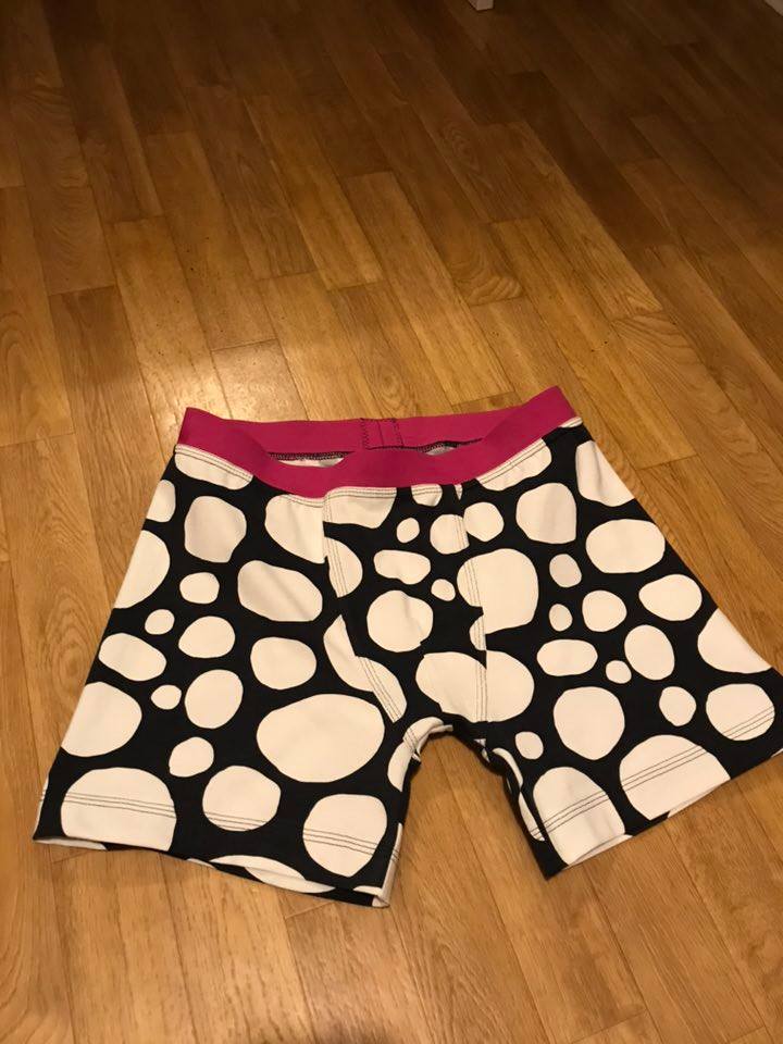 Big Bad Boxers Strl 2XS-4XL PDF-mönster