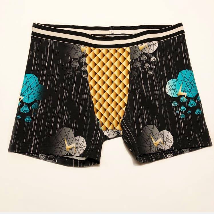 Big Bad & Bandit Boxers Strl 2XS-4XL & 68-164 Pappersmönster