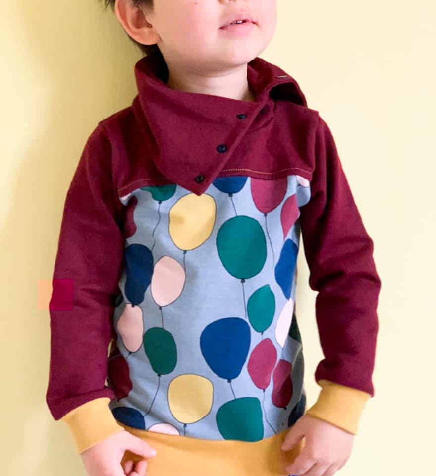 Comfy Collars Strl 62-170 PDF-mönster