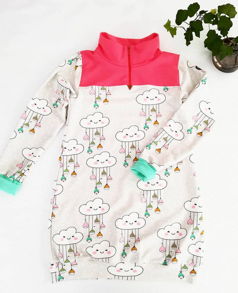 Comfy Collars Strl 62-170 PDF-mönster