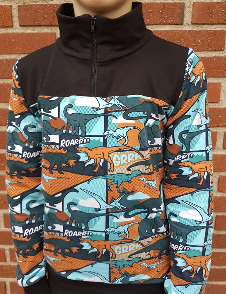 Comfy Collars Strl 62-170 PDF-mönster