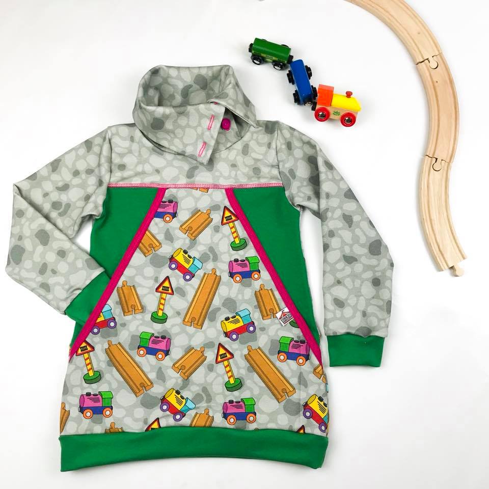 Comfy Collars Strl 62-170 PDF-mönster