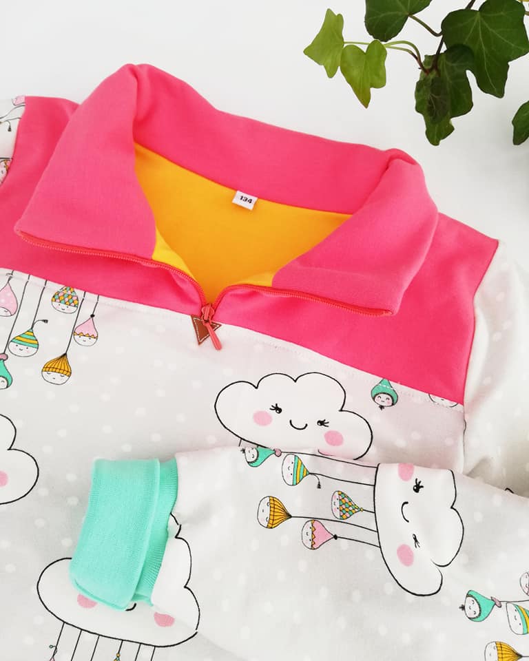 Comfy Collars Strl 62-170 PDF-mönster