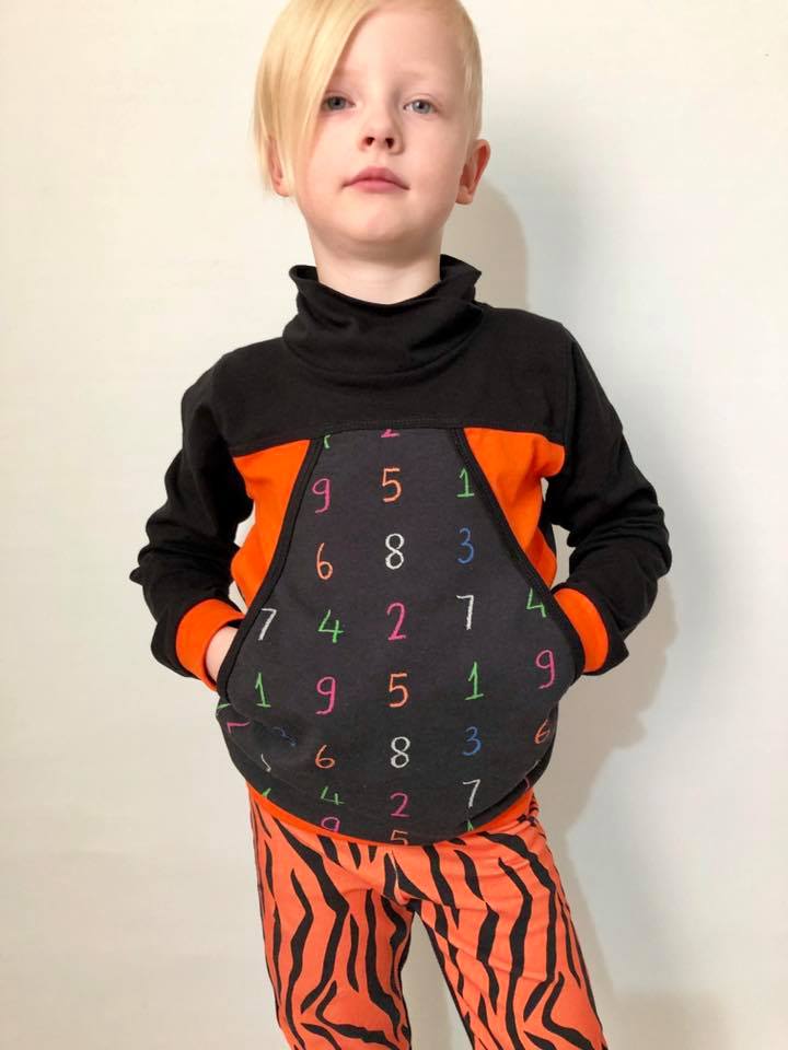 Comfy Collars Strl 62-170 PDF-mönster