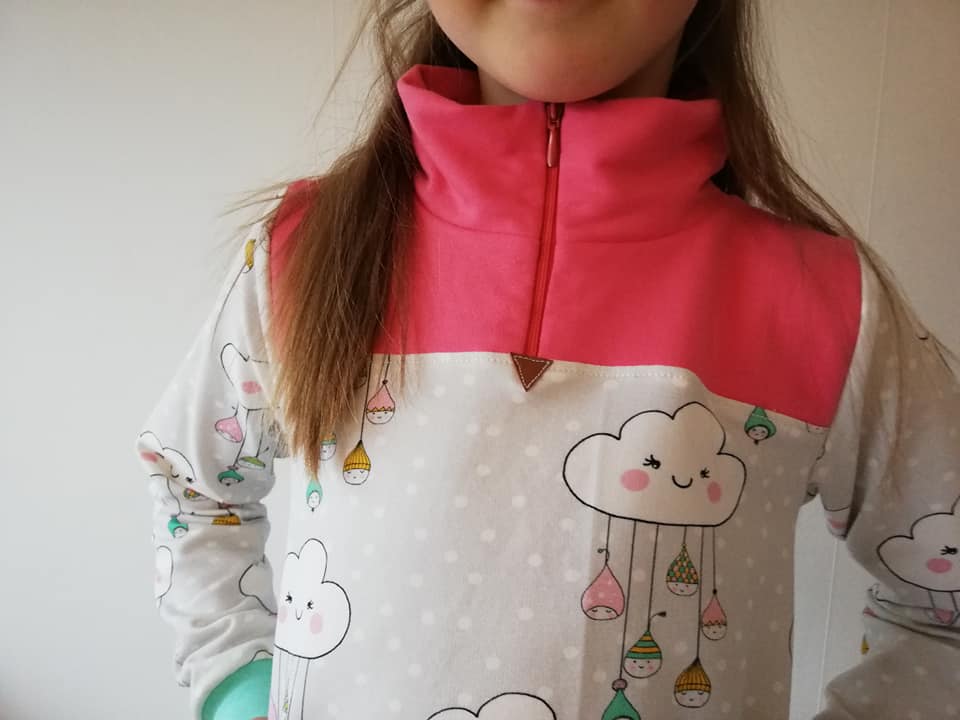 Comfy Collars Strl 62-170 PDF-mönster