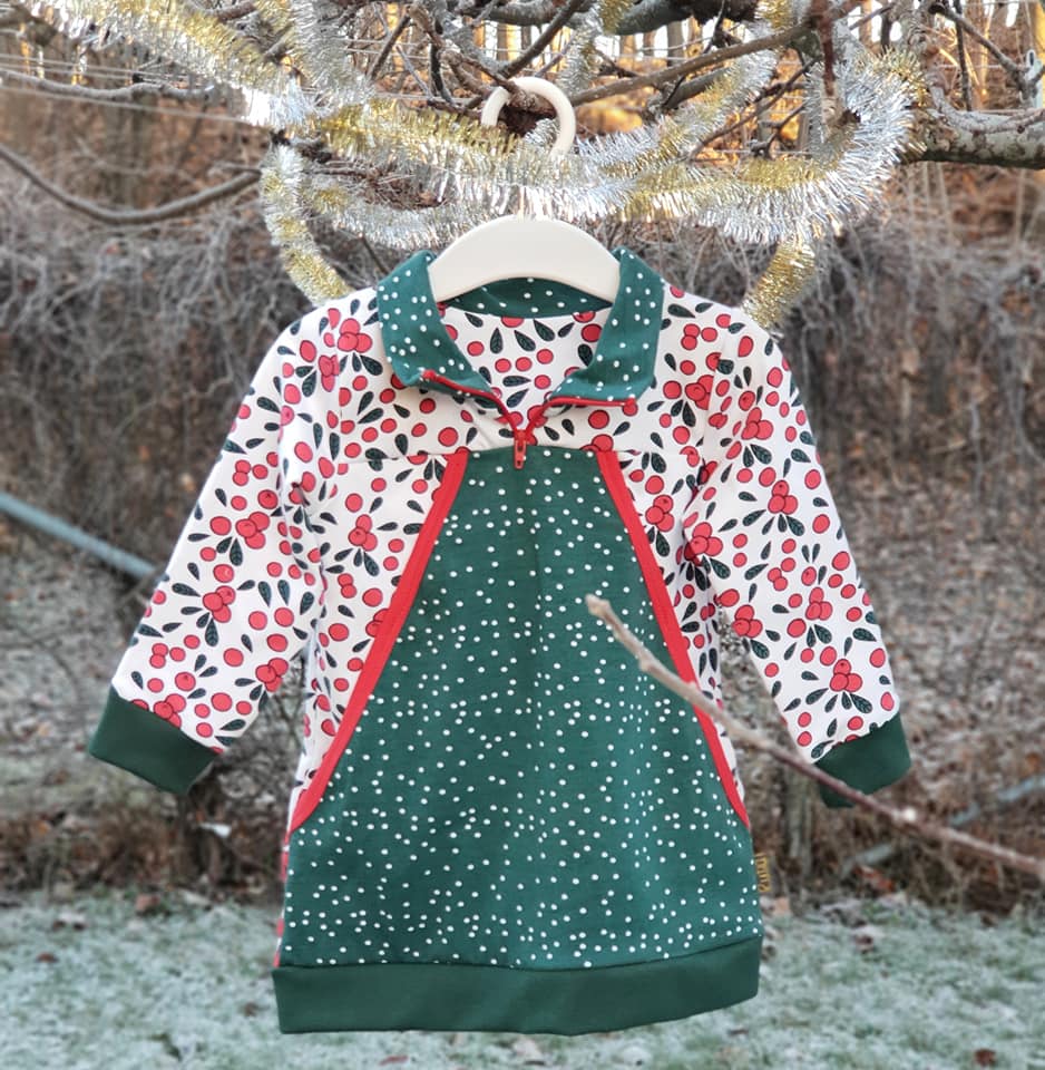 Comfy Collars Strl 62-170 PDF-mönster