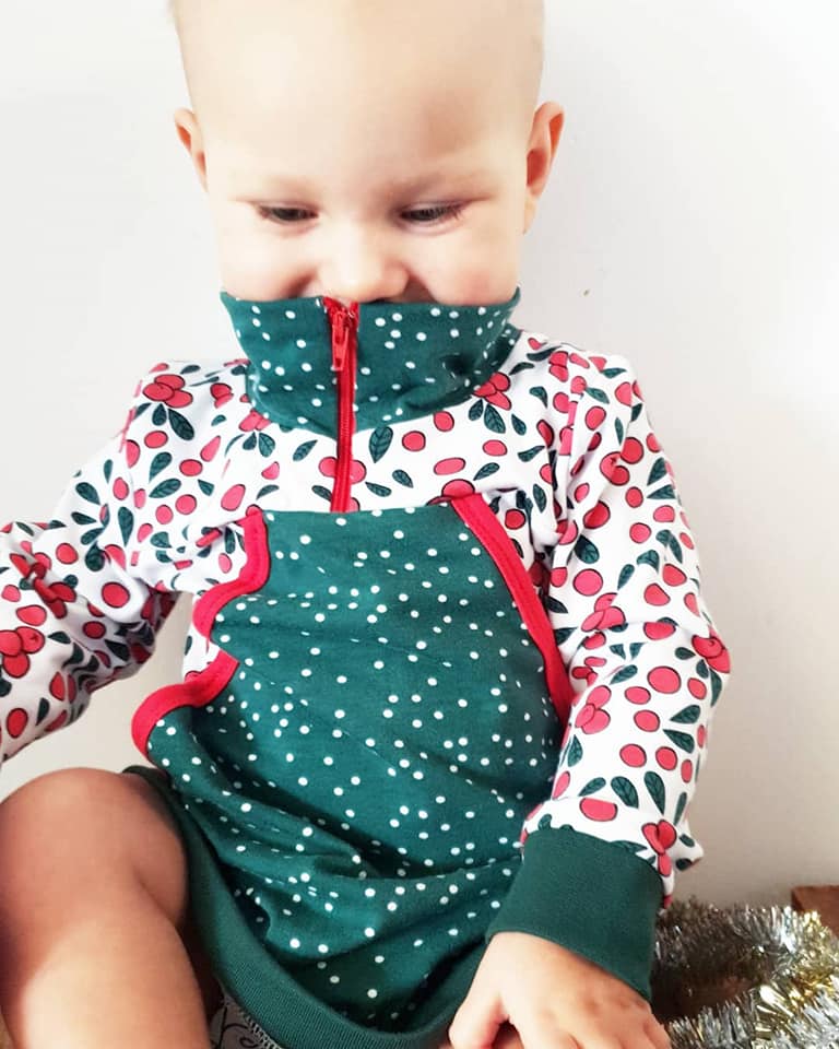 Comfy Collars Strl 62-170 PDF-mönster