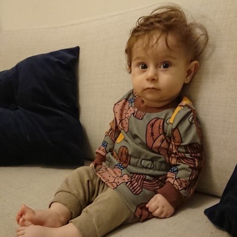 Fab Fringe Dress Strl 68-170 PDF-mönster