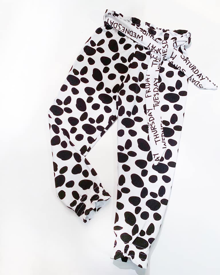 Ruffle Pants Strl 56-152 PDF-mönster