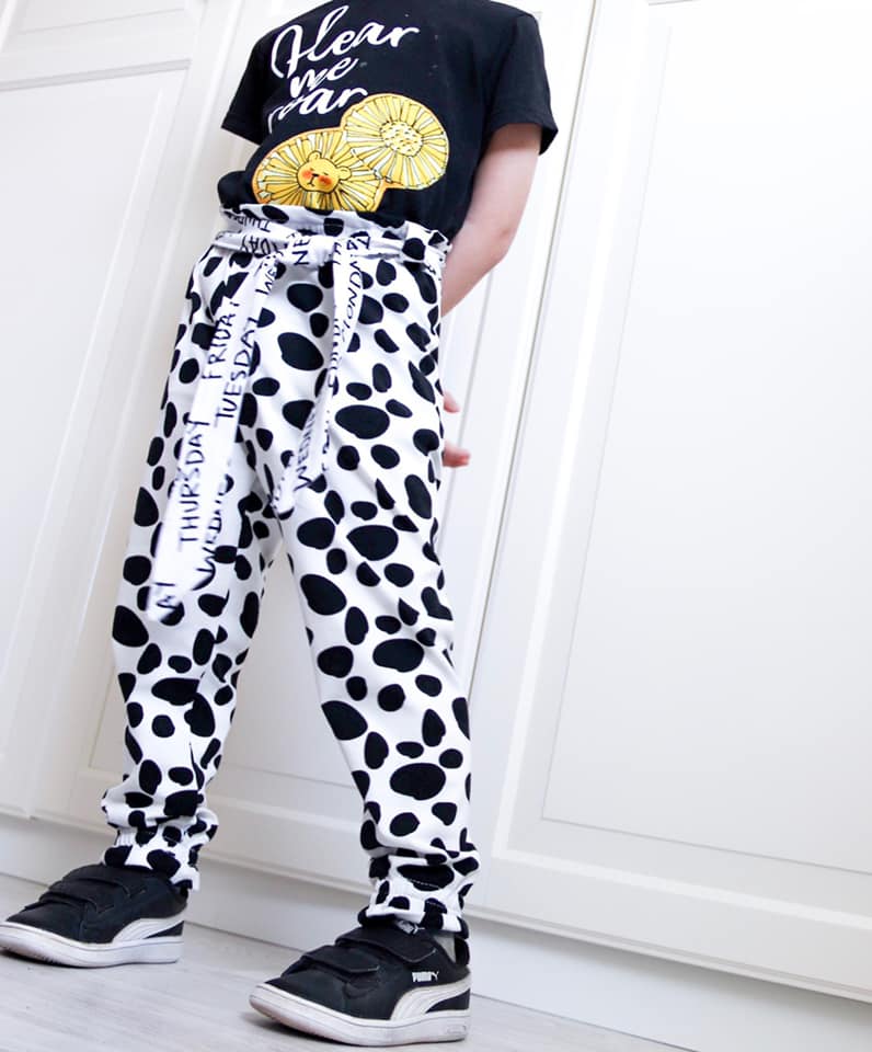 Ruffle Pants Strl 56-152 PDF-mönster