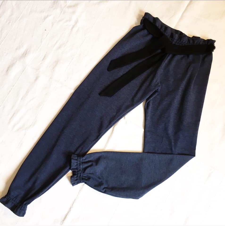 Ruffle Pants Strl 56-152 PDF-mönster