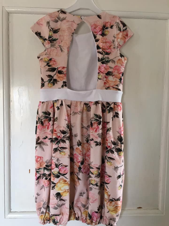 Blueberry Bell Dress Strl 80-164 Pappersmönster