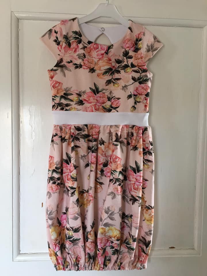 Blueberry Bell Dress Strl 80-164 Pappersmönster