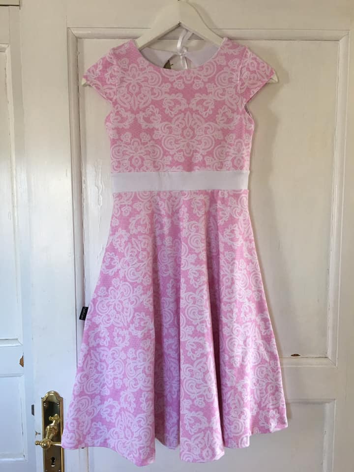 Blueberry Bell Dress Strl 80-164 Pappersmönster