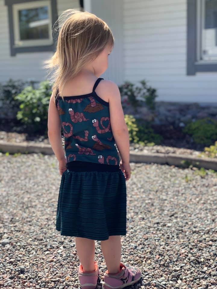 Second Skin Kids Strl 56-164 Pappersmönster
