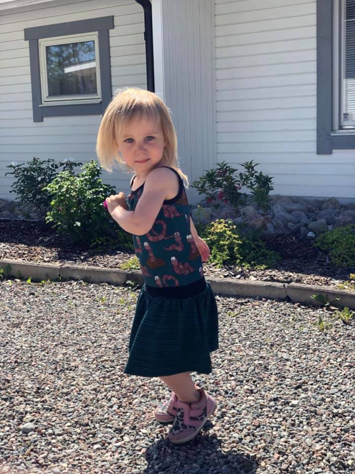 Second Skin Kids Strl 56-164 PDF-mönster