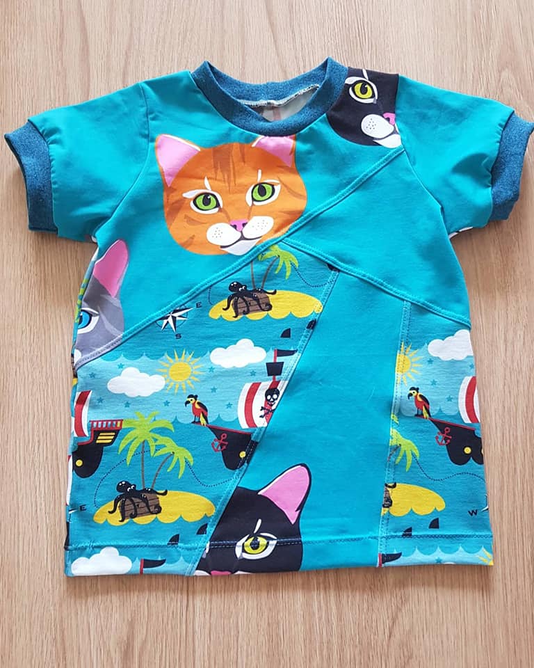 Sunshine Shirt Strl 62-170 PDF-mönster