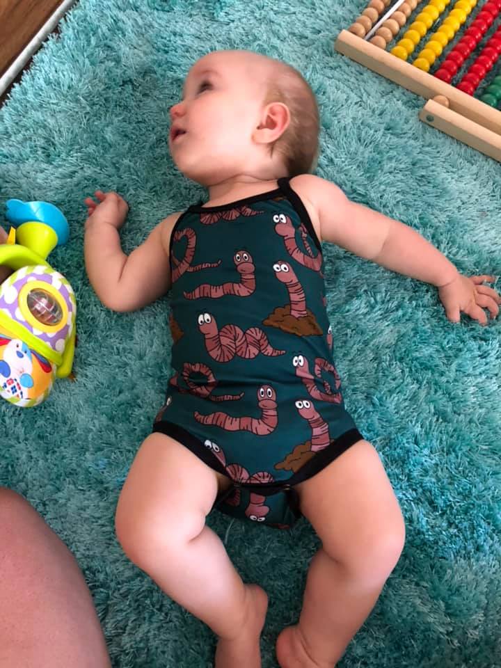 Second Skin Kids Strl 56-164 PDF-mönster