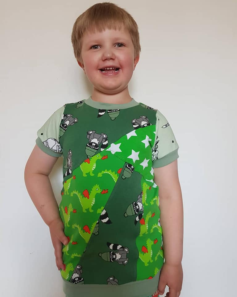 Sunshine Shirt Strl 62-170 PDF-mönster