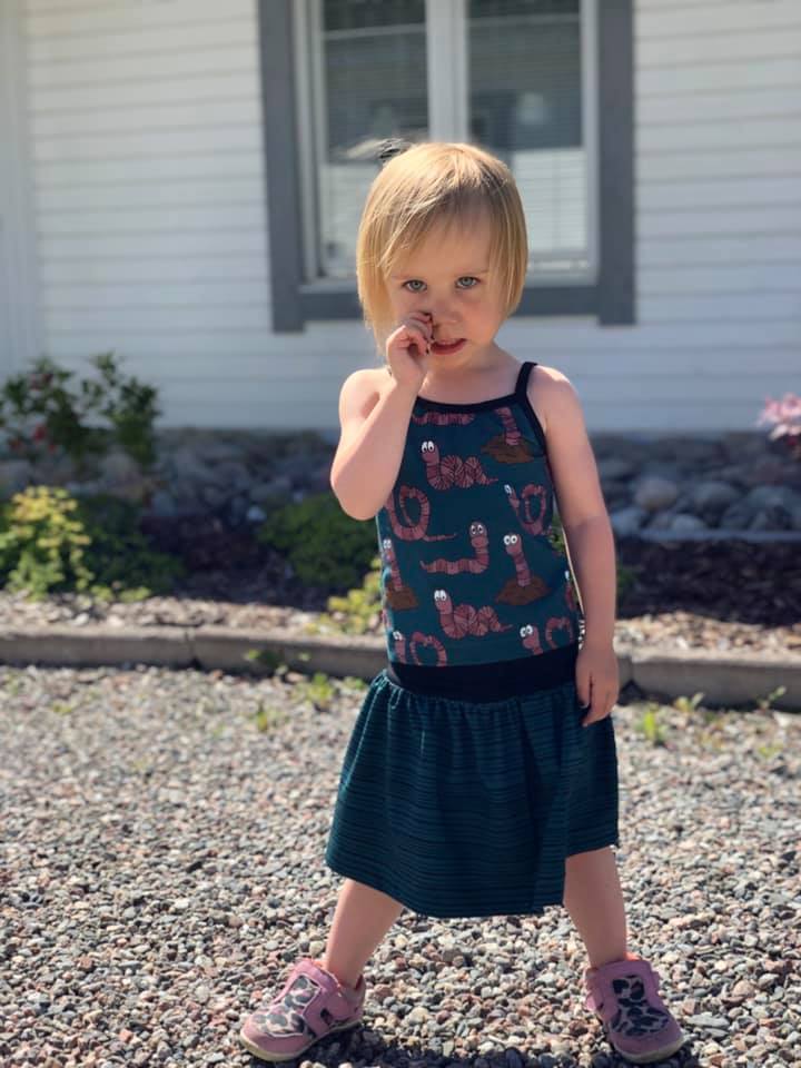 Second Skin Kids Strl 56-164 PDF-mönster