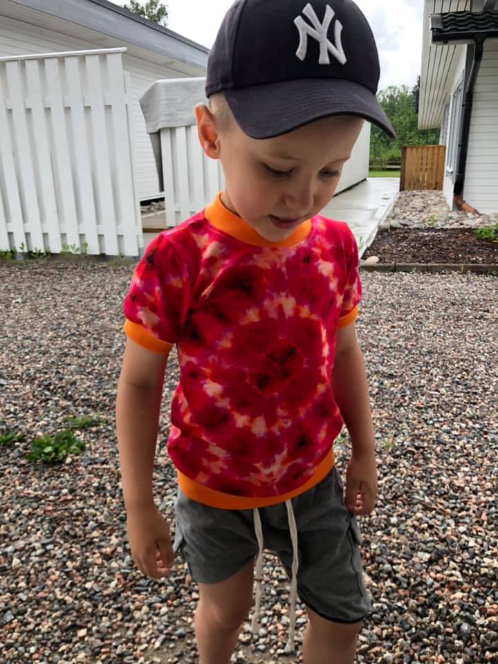 Sunshine Shirt Strl 62-170 PDF-mönster