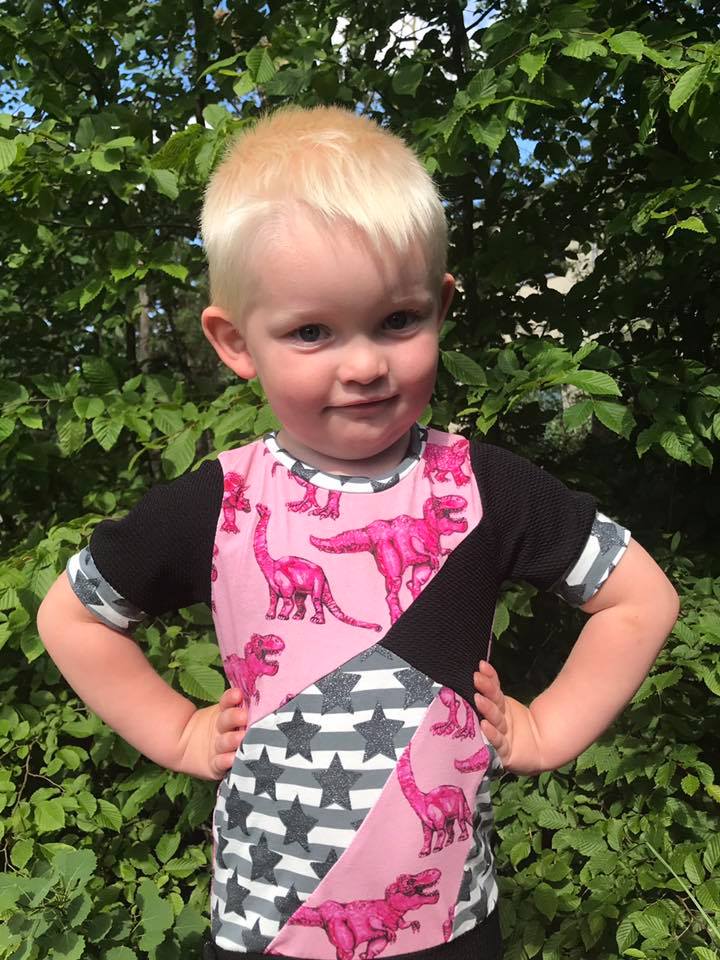 Sunshine Shirt Strl 62-170 PDF-mönster