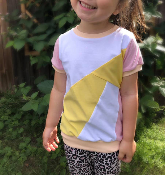 Sunshine Shirt Strl 62-170 PDF-mönster