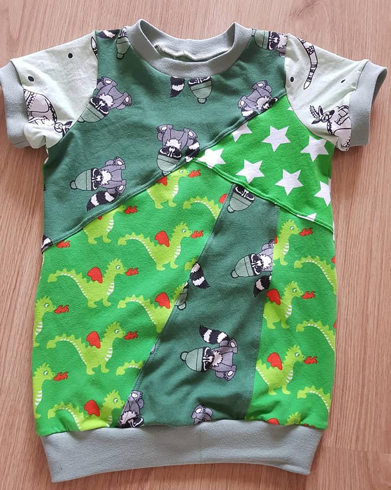 Sunshine Shirt Strl 62-170 PDF-mönster