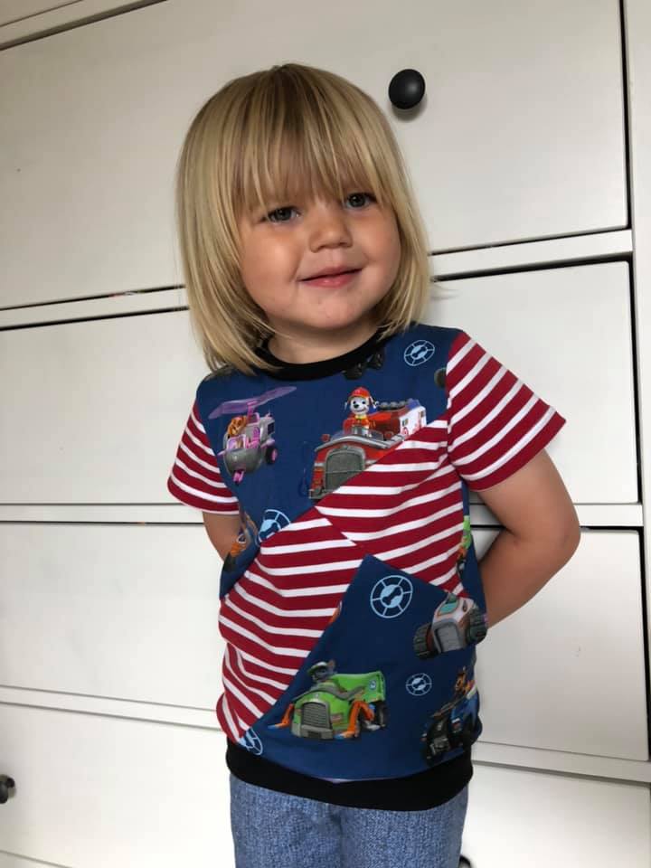 Sunshine Shirt Strl 62-170 PDF-mönster