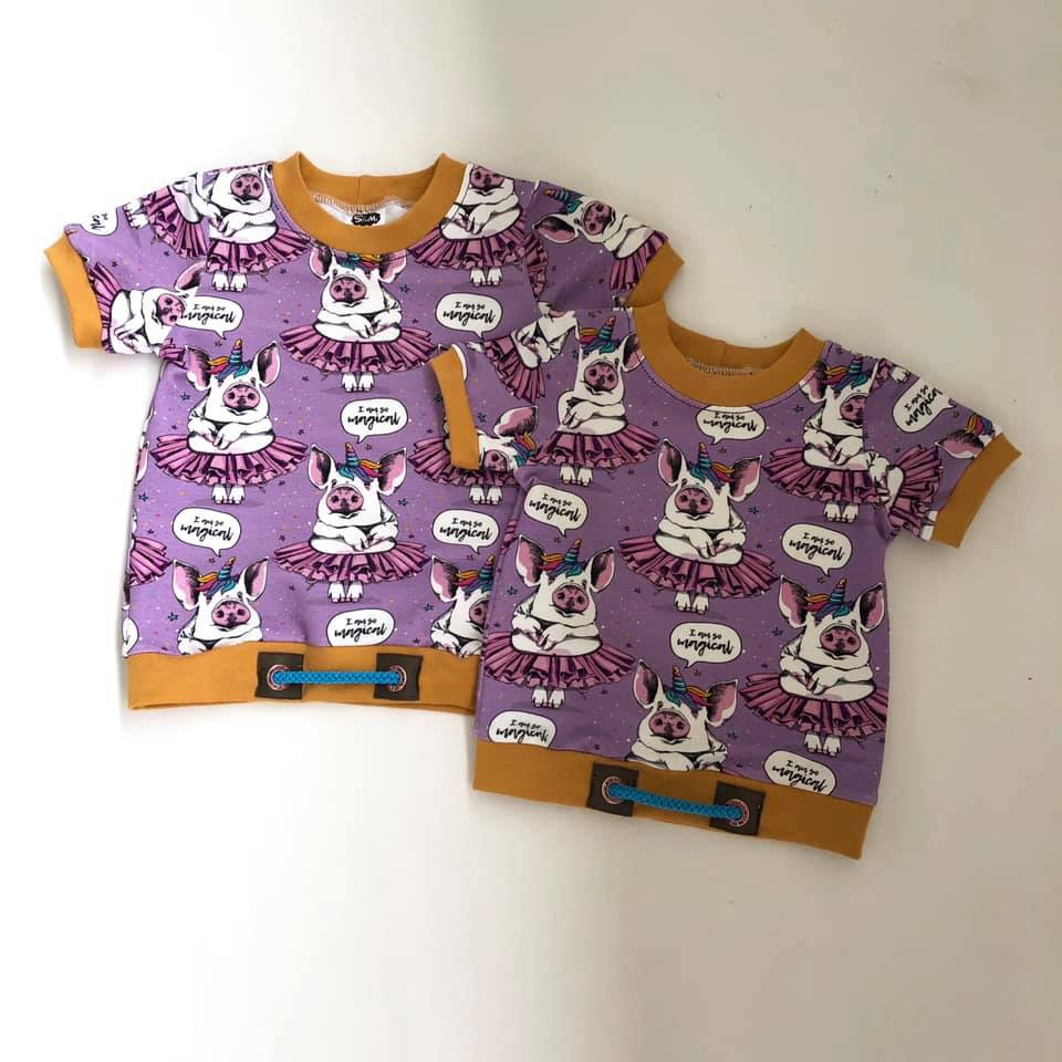 Sunshine Shirt Strl 62-170 PDF-mönster