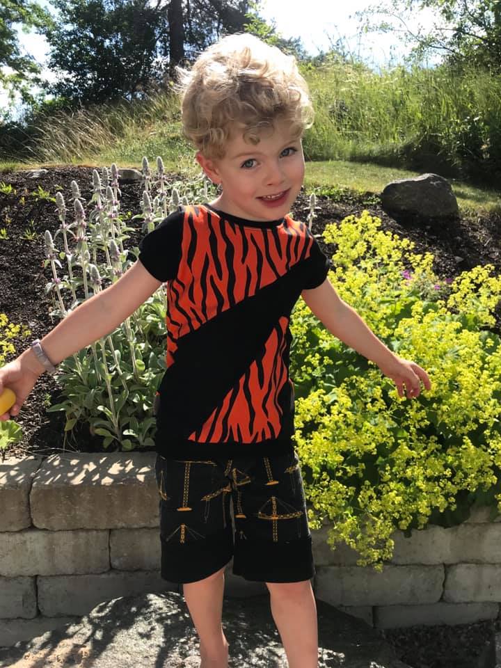 Sunshine Shirt Strl 62-170 Pappersmönster