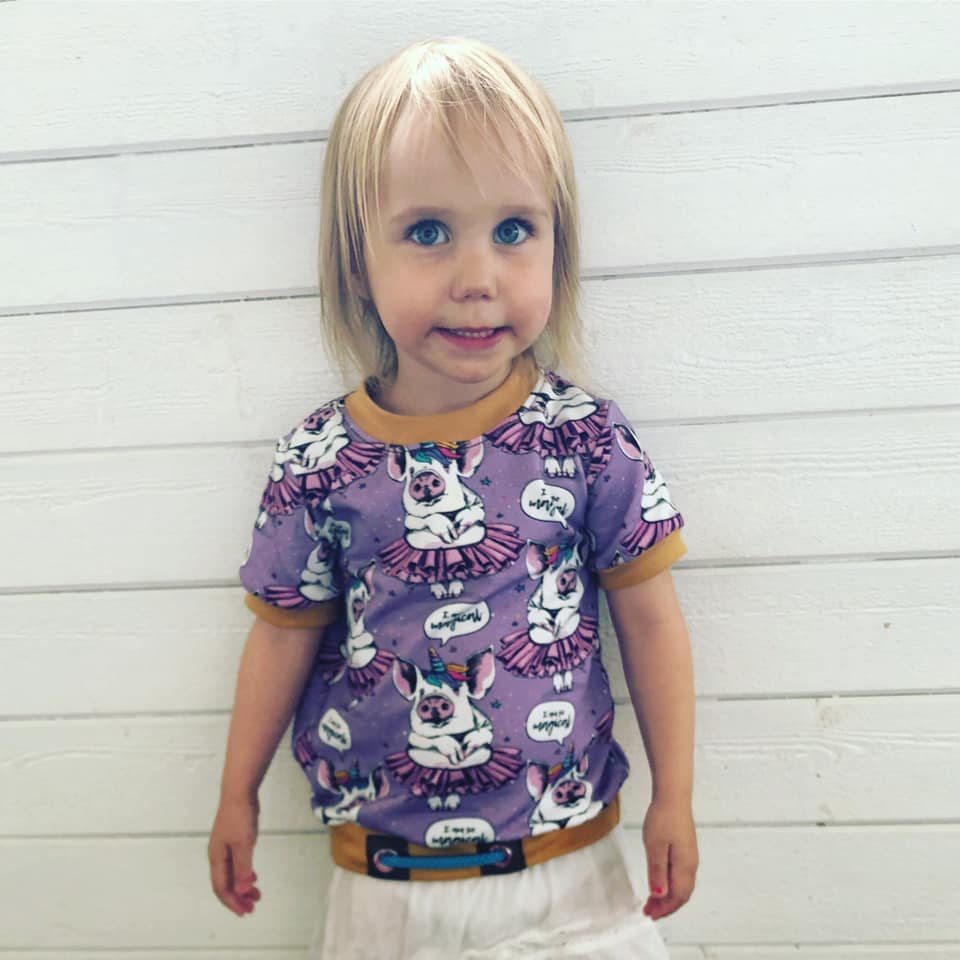 Sunshine Shirt Strl 62-170 PDF-mönster