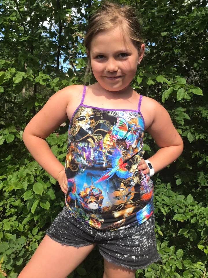 Second Skin Kids Strl 56-164 PDF-mönster