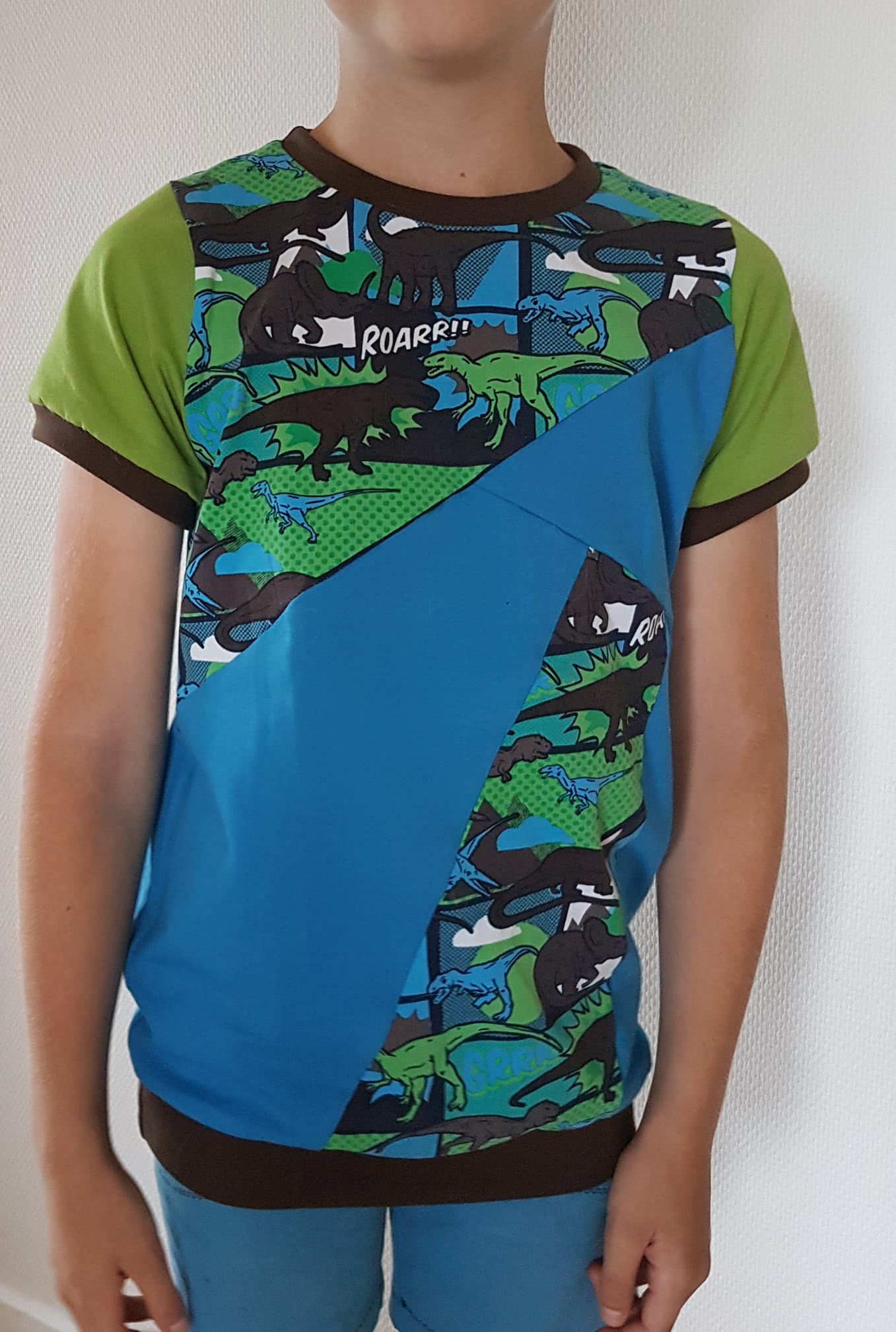 Sunshine Shirt Strl 62-170 PDF-mönster