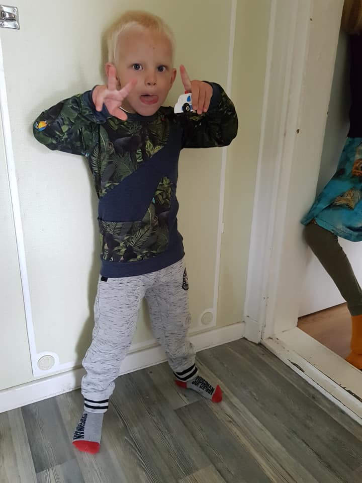 Sunshine Shirt Strl 62-170 PDF-mönster