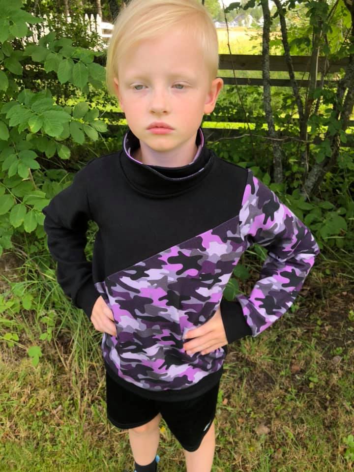 Sunshine Shirt Strl 62-170 PDF-mönster