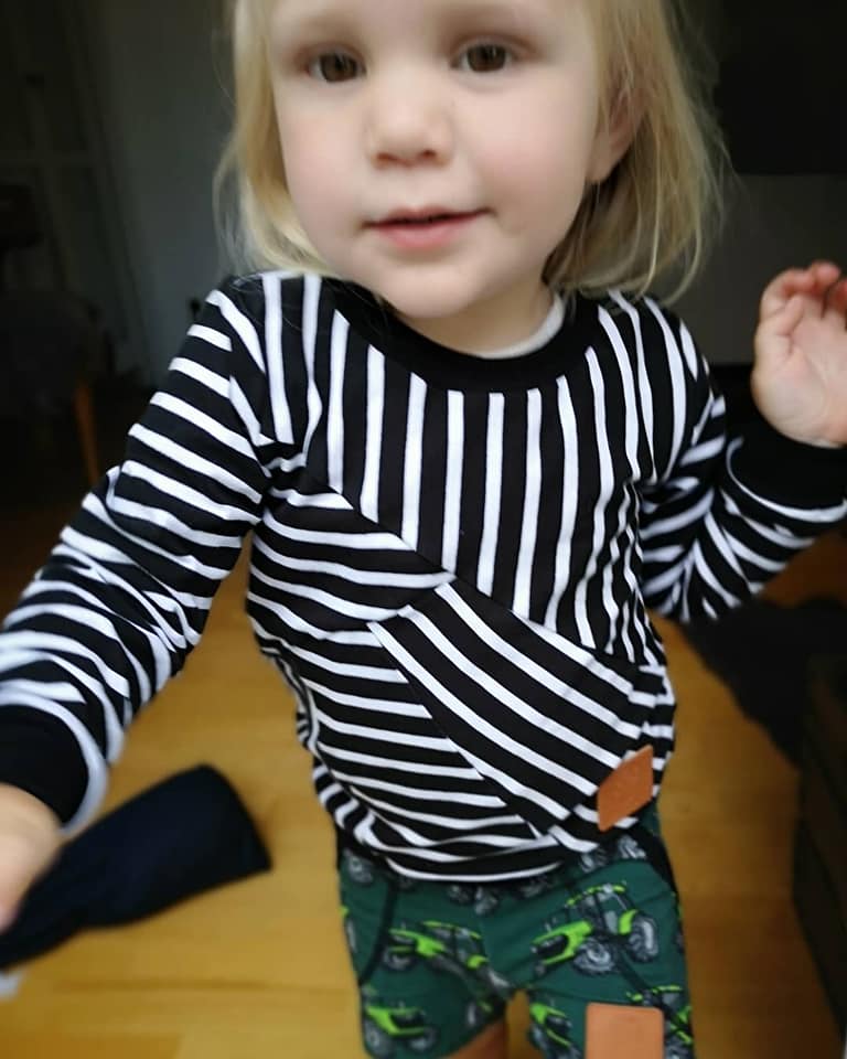 Sunshine Shirt Strl 62-170 PDF-mönster