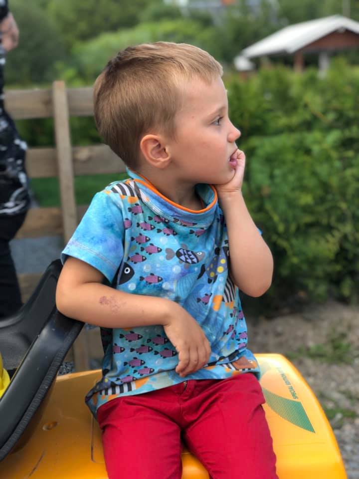 Sunshine Shirt Strl 62-170 PDF-mönster