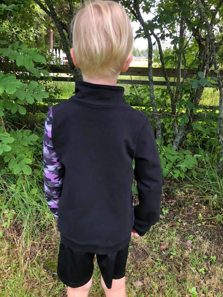 Sunshine Shirt Strl 62-170 PDF-mönster