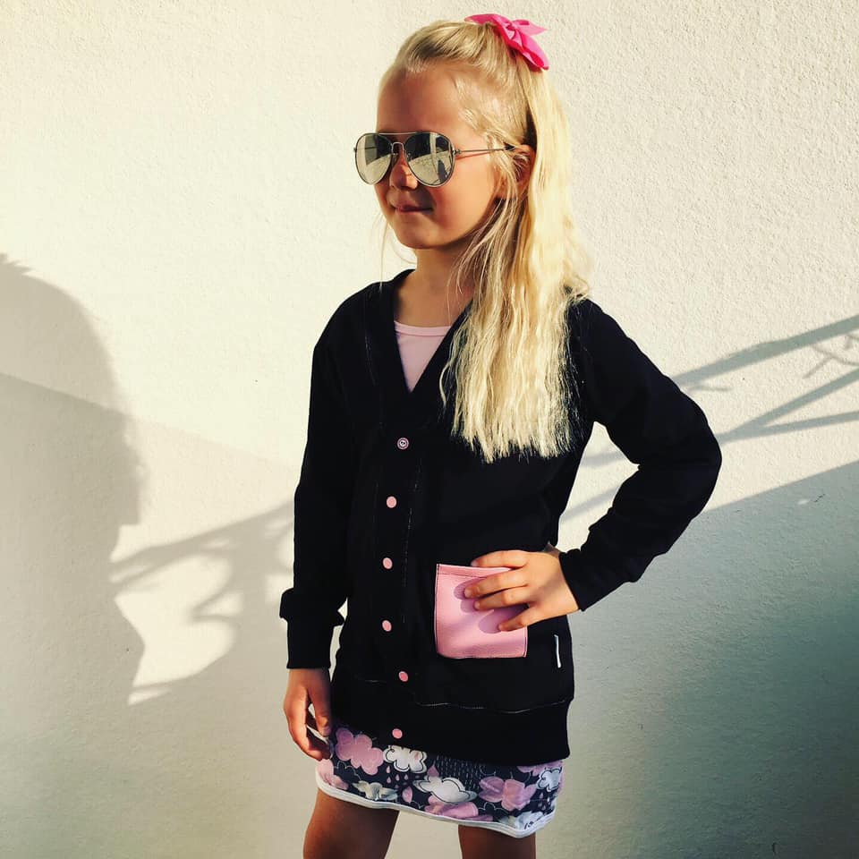 That BaumwULLE Cardigan Strl 56-170 Pappersmönster