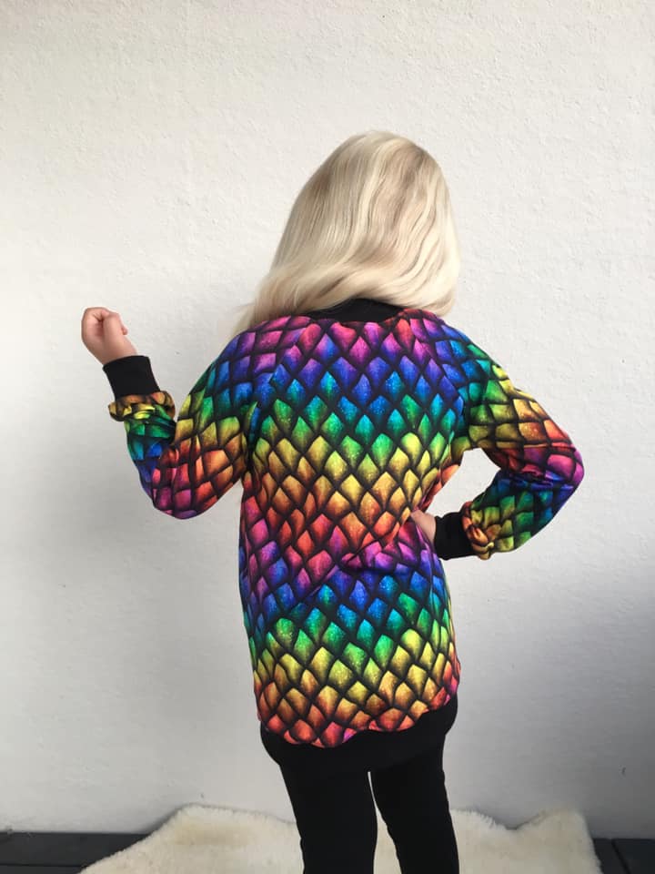 That BaumwULLE Cardigan Strl 56-170 Pappersmönster