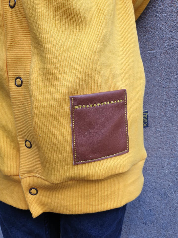 That BaumwULLE Cardigan Strl 56-170 Pappersmönster