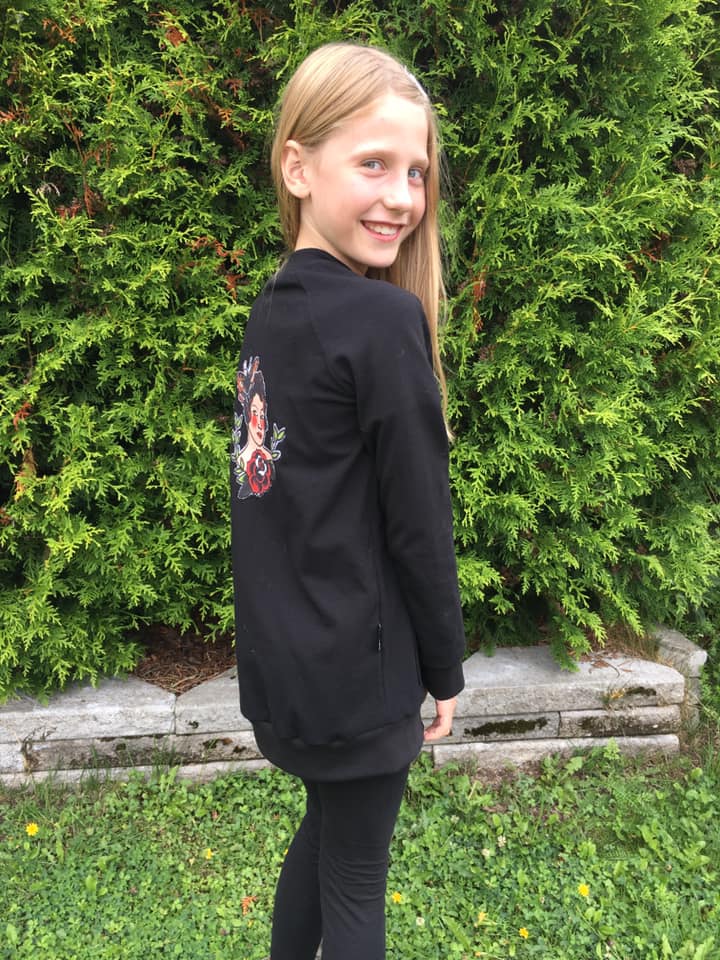 That BaumwULLE Cardigan Strl 56-170 Pappersmönster