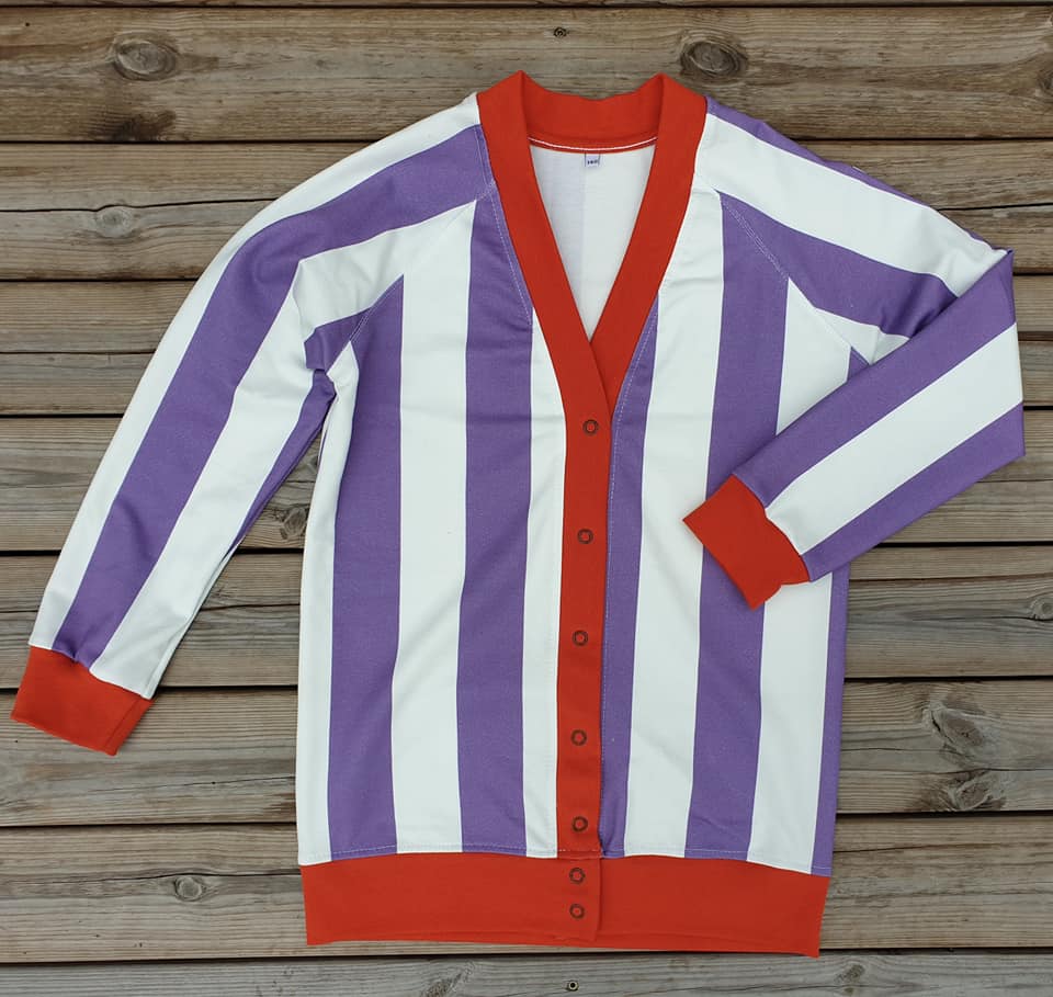 That BaumwULLE Cardigan Strl 56-170 Pappersmönster
